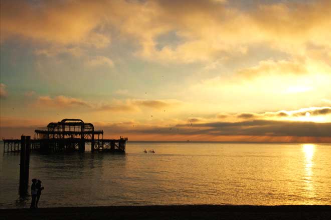 west pier brighton image