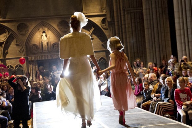 Red Nose Runway Bridal wear