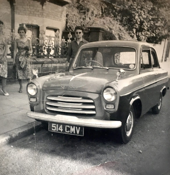 Human Connection, Stan with a 1960s Ford Popular